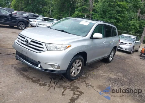 2012 Toyota Highlander Se V6 from USA, damaged, VIN 5TDBK3EH7CS101833